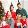 18 Pcs Cappellini Da Festa Di Carta Decorazioni Per La Capodanno Cono