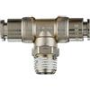 ANI.OFFICINE MECCANICHE TEE GIREVOLE AUTO AC 50/DG ANI - MM 10X1/4MX10- 10 pezzi