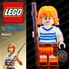 LEGO ⭐ LEGO Nami white shirt Minifigure op005 One Piece anime manga Netflix Tv 75637