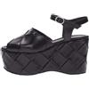 Pons quintana Sandalo Pelle Donna Nero 11906.000