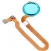 Pulsante Home Impronta Compatibile Per Motorola One Action / Vision Flex Azzurro
