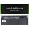 MB distribuzione Batteria NERA 4000 mAh per hp-compaq EliteBook Revolve 810 G1 D3K50UT