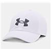 UNDER ARMOUR Cappello Con Visiera Under Armour Logo UA Blitzing Adjustable 1361532 100 Bianco