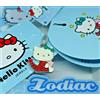 Hello Kitty GIOIELLO HELLO KITTY JEWELS PENDENTE SEGNO ZODIACALE SCORPIONE ACCIAIO SMALTATO