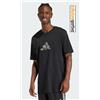 adidas T-SHIRT ADIDAS CAMO EXPLORER GRAPHIC - JZ7500 - col. nero