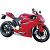 Bauer Spielwaren Maisto 5-11108 - Modellino di Ducati Panigale 1199 in Scala 1:12, 3+ anni