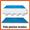 Intex Telo copri piscina intex termico fuoriterra fuori terra rigida rettangolare