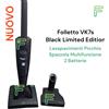 Vorwerk Folletto FOLLETTO VK7S NERO NUOVO BLACK LIMITED MULTIFUNZIONE EB7s LAVAPAVIMENTI SP7