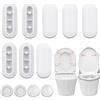 Kit di 12 gommine per copriwater Ideal Standard per WC