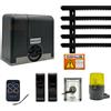 Genius FAAC GENIUS BLIZZARD 230V KIT CANCELLI SCORREVOLI 500KG 5MT CREMAGLIERA 104014