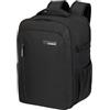 Samsonite Roader - Zaino Cabina 45x36x20 cm - Bagaglio a Mano per EasyJet, Borsa Underseat con Scomparto PC 17.3, 36 L, 0.90 KG, Nero (Deep Black)