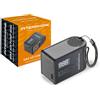 INTERPHONE Bike Air Pump Compressore mini portatile per bici, supporto fino a 120 PSI, funzione arresto automatica, doppio schermo LCD, con sensore di pressione ad alta precisione