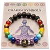 WICCSTAR Doppio Chakra Bracciale Yoga Reiki Energia Guarigione Equilibrio Pietre Vere