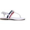 US Polo Assn. U.s. Polo Assn. Sandalo Donna Bianco Pelle Naturale