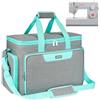 LEFOR·Z Borsa per macchina da cucire, custodia per macchina da cucire con tasche per macchine da cucire e accessori da cucito, adatta per la maggior parte delle scatole da cucito standard Singer, Brother