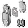 Disec MG390 Defender Magnetico Cil Sag Cromo Satinato Disec
