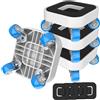 NIUXX Sollevatore Mobili, Set per Spostare Mobili Pesanti con Ruote