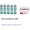 Saft 5 Batterie Stilo SAFT AA Lithium LS14500 3,6 V 2600 mAh Li-SOCl2