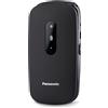 PANASONIC KXTU446EXB TELEFONO CELLULARE SENIOR DB 2.4"TFT BT TASTO SOS NERO