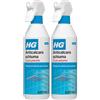 HG Anticalcare Schiuma Spray 3X Più Potente - Schiuma Spray Anticalcare per la Pulizia di Rubinetti, Lavandini, Doccia e WC, 500 ml (Confezione da 2)