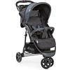 hauck Citi Neo II, Grigio Scuro - Passeggino Leggero 3 Ruote con Vassoio e Portabibite, Grande Cesto Portaoggetti, Schienale Reclinabile per Bambini dalla Nascita fino a 22 kg, Chiusura con una Mano