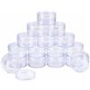 BENECREAT 16 Pack (30ml) Contenitore di Stoccaggio Vuoto Barattolo di (O1F)