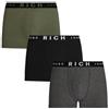 JOHN RICHMOND Mutande uomo JOHN RICHMOND London tripack trunks Boxer Taglia XXL 358984
