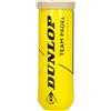 Dunlop Team Padel Padel Balls for Leisure and Training Games (Pack of 3)