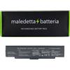 MB distribuzione Batteria NERA 10.8-11.1 V 5200 mAh SOSTITUTIVA sony VGPBPS9B, VGP-BPS9B