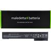 MB distribuzione Batteria NERA 14.4-14.8 V 5200 mAh SOSTITUTIVA hp-compaq QK641AA, VH08,