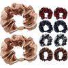 10 Pcs Elastici Capelli Colorati Per Spessi Titolari Di Coda Cavallo