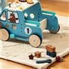 Carrello Spingi Primi Passi Montaggio Facile Girello Educativo in Legno