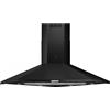 ELICA ACUTA BL/F/100 CAPPA A PARETE 100 CM FILTRANTE NERO TOUCH CLASSE A