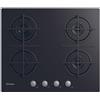 CANDY CVG6B PIANO COTTURA IN VETRO NERO 4 FUOCHI 60 CM
