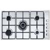 De'Longhi DE LONGHI DLI59DD PIANO COTTURA A GAS 90 CM 5 FUOCHI 1 TRIPLA CORONA INOX