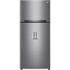 LG GTF744PZPED FRIGORIFERO 2PORTE 547LT NOFROST DISPENSER ACQUA SILVER CL.E