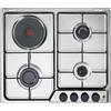 De'Longhi DELONGHI FFI36ER PIANO COTTURA 4 FUOCHI + 1 PIASTRA ELETTRICA ACCIAIO INOX