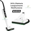 Vorwerk Folletto Folletto Vk7s Senza Filo NUOVO LAVAPAVIMENTI SP7s MULTIFUNZIONE EB7S 2 Batt