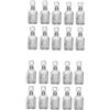 20 eleganti bottiglie vetro mignon bottigline per confetti bomboniere 100 ml