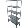 Prometal Scaffale kit 5 ripiani ad incastro prometal zincato cm 40x100 h.cm 194