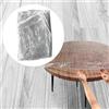 Tovaglia rotonda trasparente con bordo elastico, copritavolo in PVC antiolio,