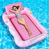 Materassino Gonfiabile Abbronzante, Gonfiabile Galleggiante Materasso Piscina, G