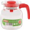 Pyrex Caraffa Pyrex 0,65 L, modello 710A200 5646 Bricco Basso, trasparente e Rosso,