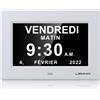 LEMNOI 7" Pollice LCD Orologio Digitale Calendario con Data Giorno E Ora