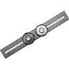 Eurowagens Arrugginisce Resistente Doppio Flash Staffa per Multiple Lighting 0.6cm Mounnt