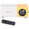 Yundoo MINI PROIETTORE PORTATILE YG300 HOME CINEMA LED USB HDMI con Telecomando Nuovo