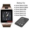 380mAh batteria ricaricabile polimeri litio per Smart Watch AB-S1 DJ-09 LQ-S1