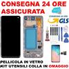 INCELL PREMIUM DISPLAY LCD TFT SAMSUNG GALAXY S10 SM-G973F DS TOUCH SCREEN SCHERMO FRAME NERO