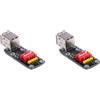 No 2X Modulo Ch9350 HID Tastiera Mouse per Porta Seriale Scansione Tastiera Vi2187
