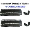 Vittoria 2 Copertoncini 700X28 VITTORIA ZAFFIRO IV Bici Corsa Strada Copertone Pieghevole